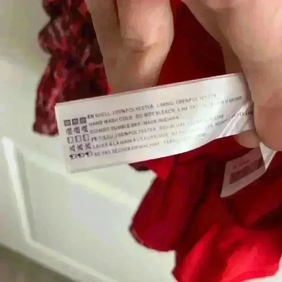 en Saison Razzalind Mini Dress Women's Clothing - Raspberry -Size - SMALL - Picture 5 of 5